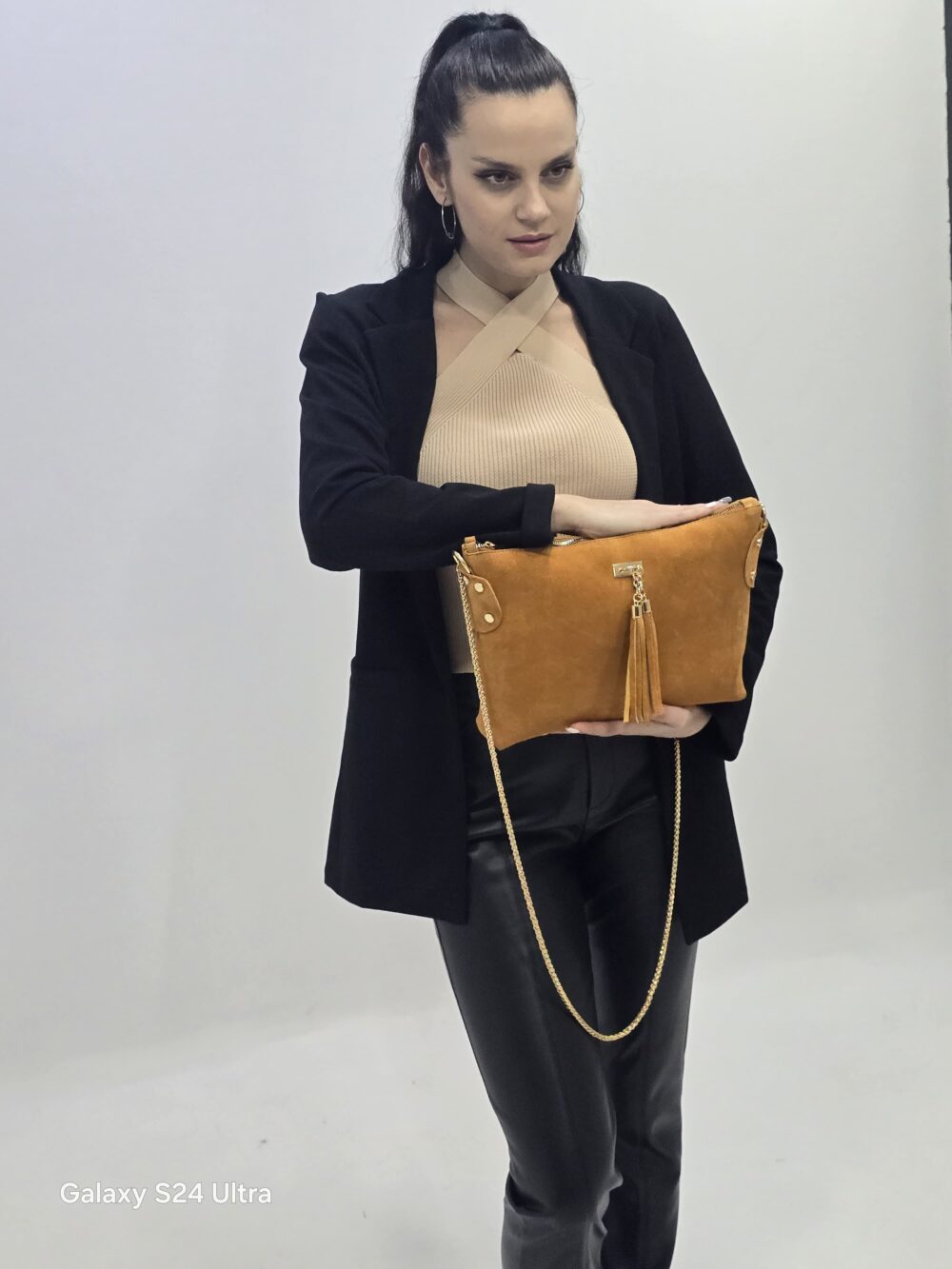 ⁦الشنطة الكروس الشمواة⁩ - الصورة ⁦7⁩